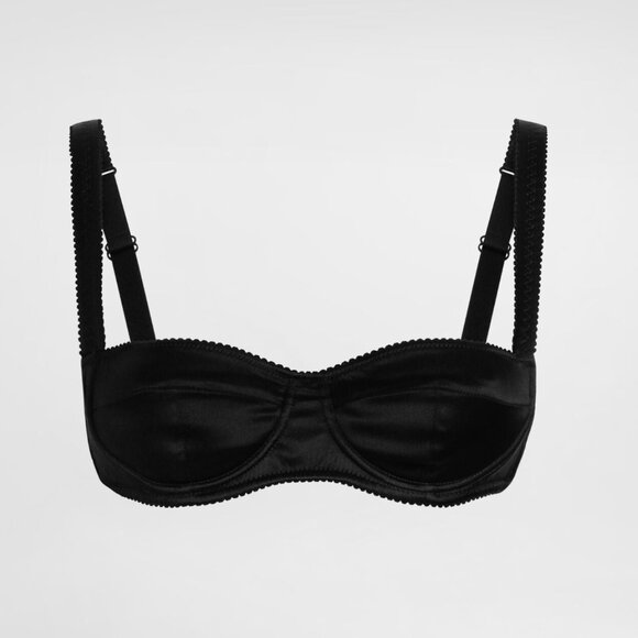 Dolce & Gabbana Satin Balconette Bra - Picture 7 of 8